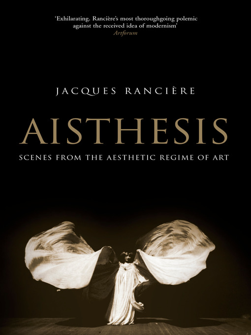 Title details for Aisthesis by Jacques Ranciere - Available